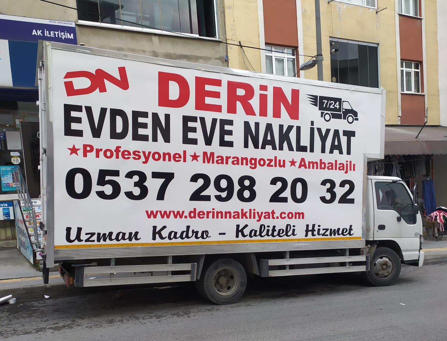 Isuzu Kamyon Derin Nakliyat Evden Eve Nakliyat